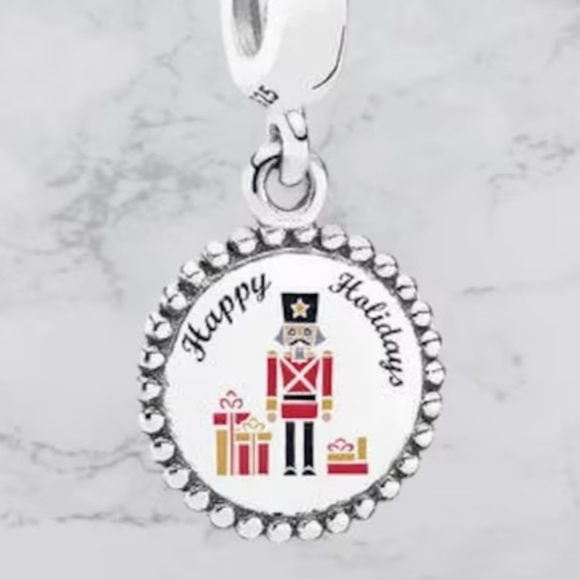 Authentic Pandora Nutcracker Christmas Dangle Charm - Picture 1 of 7